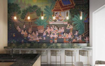 ห้องลายศิลปวัฒนธรรมไทย