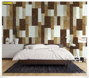 Wallpaper แต่งห้อง ลายไม้อัด