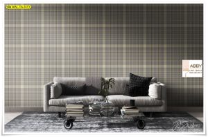 ภาพพิมพ์ลายติดผนัง ห้องสีน้ำตาล