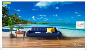 Wallpaper แต่งผนังลายทะเล