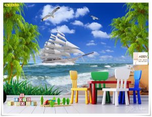 วอลเปเปอร์ตกแต่งห้องเด็ก