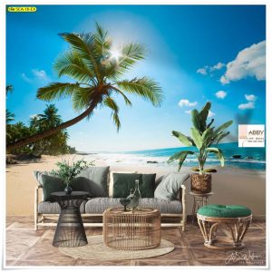 ภาพพิมพ์แคนวาสแต่งห้องลายทะเล