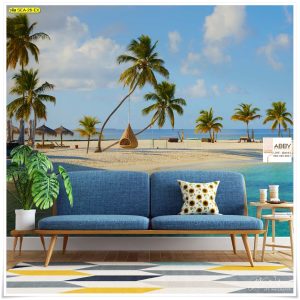 วอลเปเปอร์แต่งห้องลายชายหาด