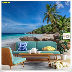 วอลเปเปอร์ติดผนังลายชายหาด