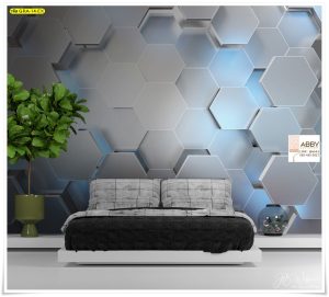 Wallpaper แต่งบ้านลายกราฟิก