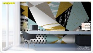 Wallpaper ติดผนัง ลายกราฟิก