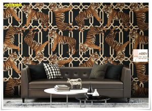 ภาพแคนวาสแต่งห้องลายเสือ