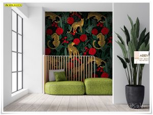 วอลเปเปอร์ติดห้องลายเสือ