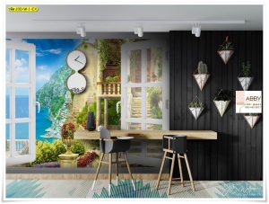 Wallpaper ติดผนัง สไตล์ยุโรป