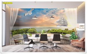 Wallpaper แต่งห้องวิวทะเล