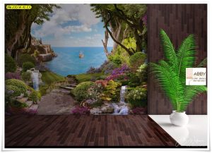 วอลเปเปอร์ติดผนังวิวทะเล