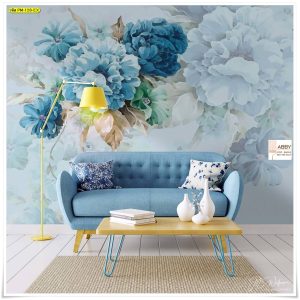 ภาพแคนวาสติดผนังลายดอกไม้