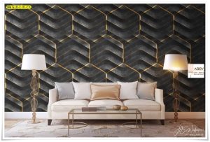 วอลเปเปอร์พื้นหลังสีดำทอง