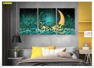 วอลเปเปอร์ภาพชุดแต่งห้อองลายดวงจันทร์