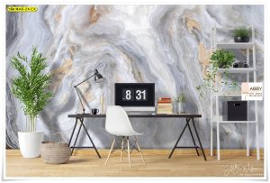 วอลเปเปอร์ติดผนังลายหินอ่อน