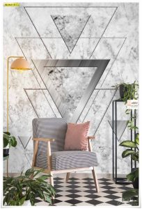 Wallpaperแต่งห้องลายหินอ่อน