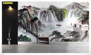 วอลเปเปอร์ติดผนังลายน้ำตก