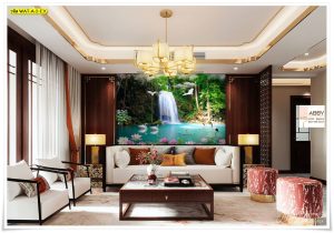 Wallpaperแต่งห้องลายน้ำตก