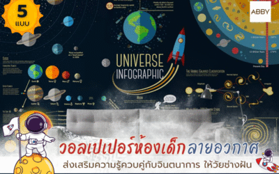 เทคนิคแต่งห้องเรียนด้วย วอลเปเปอร์ห้องเด็กลายอวกาศ เสริมสร้างจินตนาการและปลอดภัยต่อเด็กเล็กทุกวัย