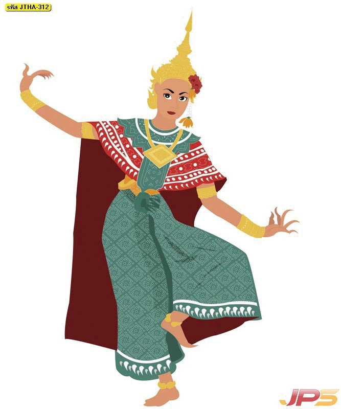 ภาพพิมพ์ศิลปะไทยร่วมสมัยลายเส้นกราฟิกรูปยักษ์ทศกัณฐ์และหนุมานจากวรรณคดีรามเกียรติ์ในท่วงท่าต่อสู้สีสันสดใสเหมาะสำหรับตกแต่งผนังห้องพระสไตล์โมเดิร์น