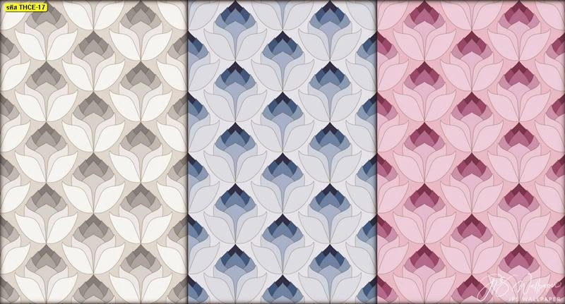 สติ๊กเกอร์ติดกระจกห้องพระลายดอกบัวแบบพาสเทลที่มีให้เลือกหลายเฉดสีเพื่อความสวยงามและสบายตาในห้องสวดมนต์